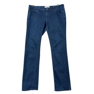 Banana Republic Women 29/8P Dark Wash Straight Leg Petite Jeans 127666 Mens